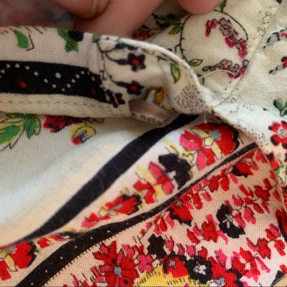 Cyrena Anthropologie floral top size medium - Picture 6 of 11